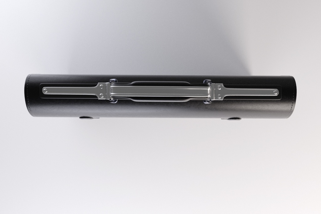 3Dモデル レトロ学生カバン