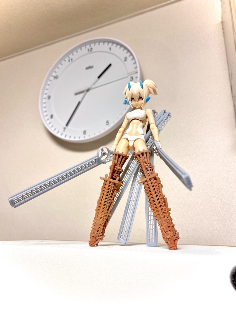 執行用特型模造聖釘脚 }{-elena