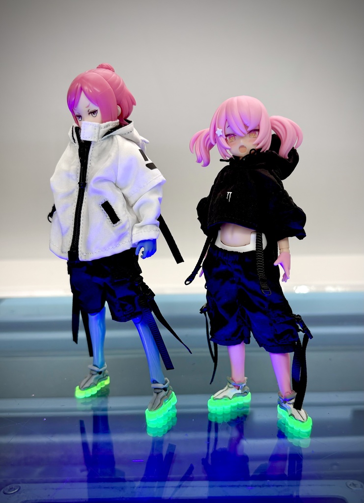 丙種透材靴shoe-§04"bubbles"