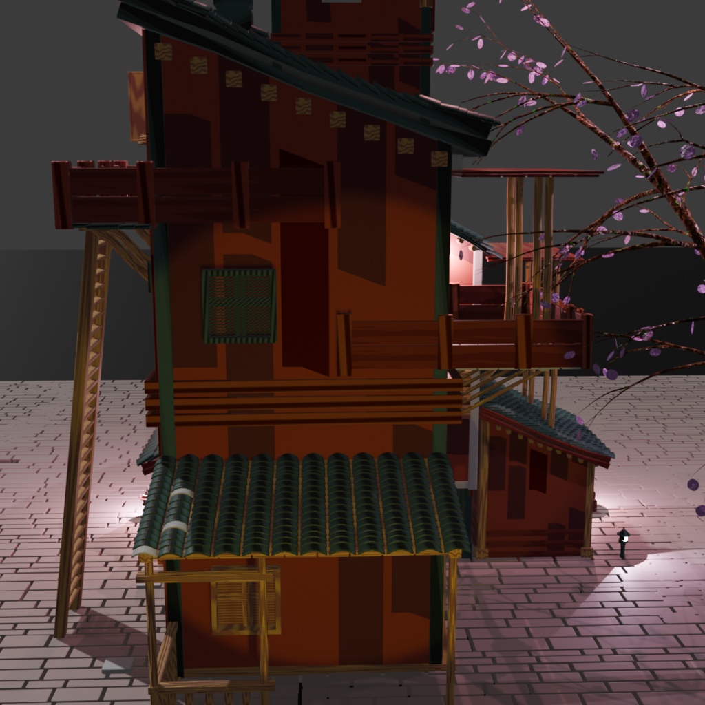 伝統的な小屋
