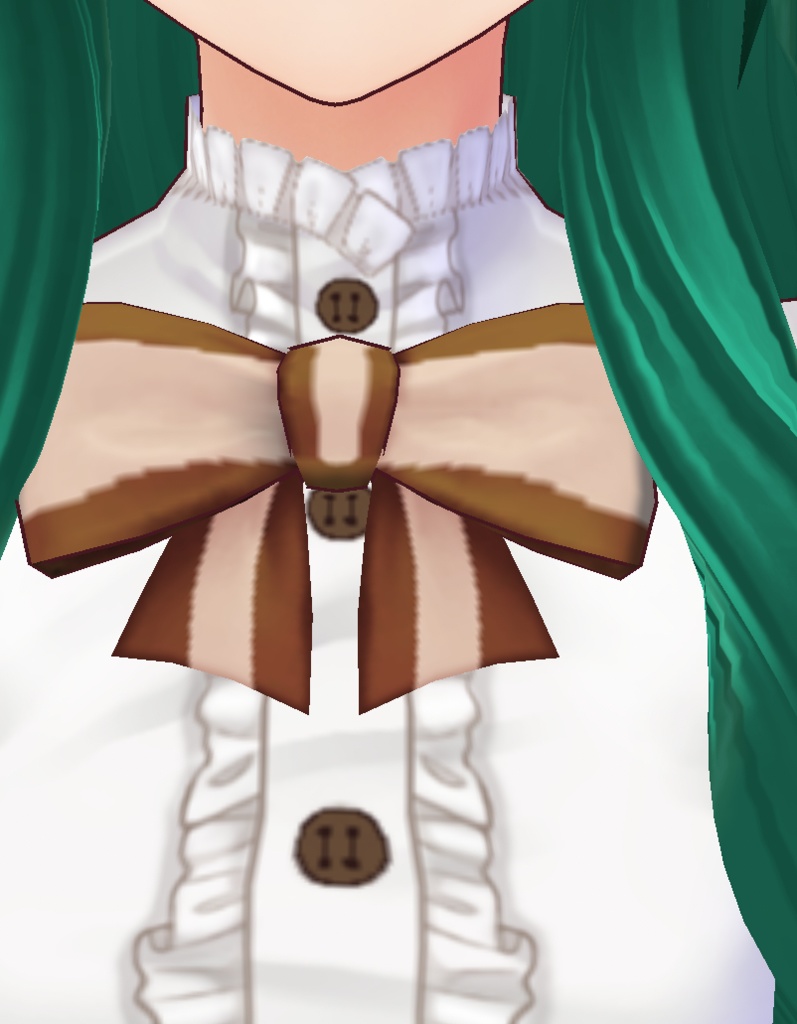 【無料版あり】お嬢様っぽいワンピセット【vroidテクスチャ】