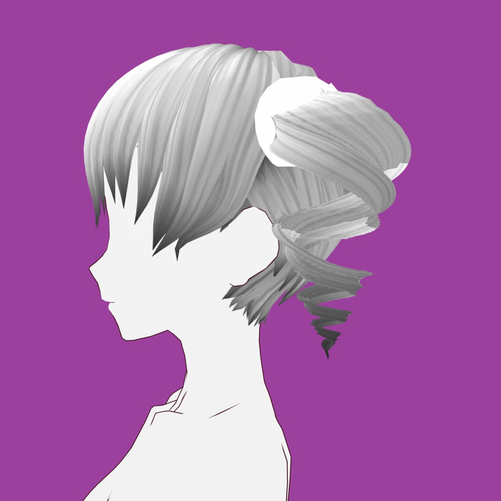 【VRoid専用】王道な縦ロール