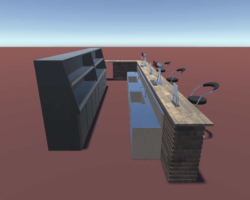 バーカウンターセット