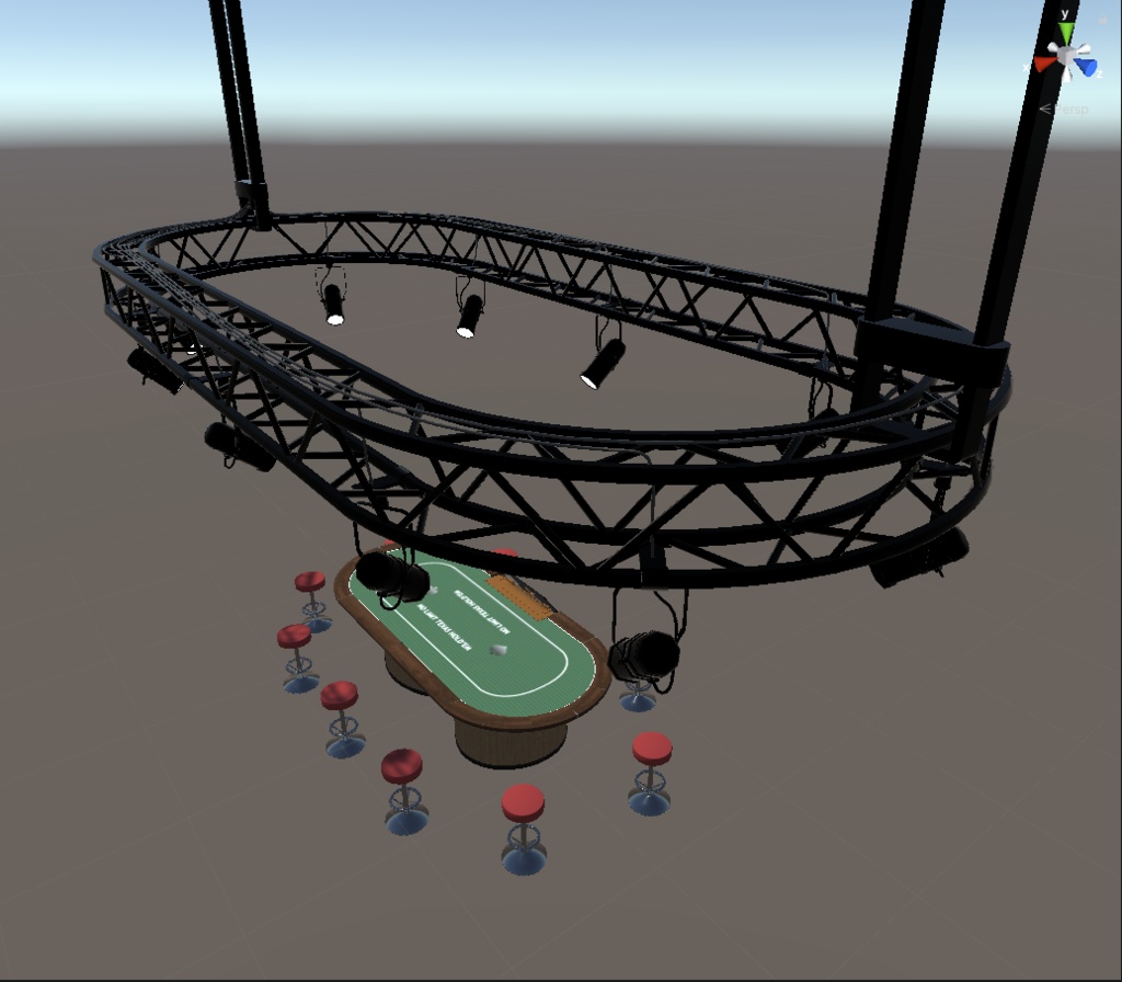 ポーカーテーブルセット