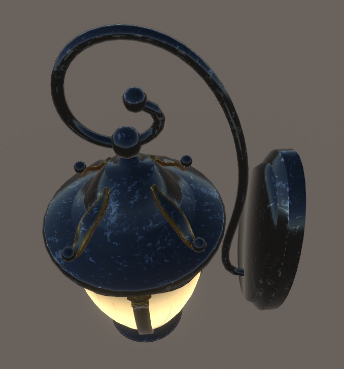 洋風壁掛けランプ