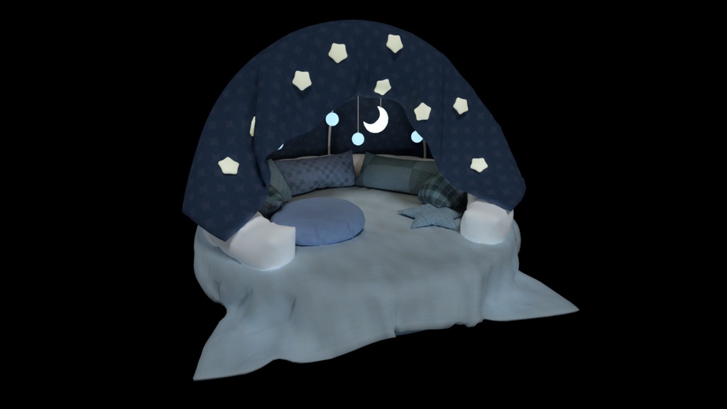 ファンシーベッド