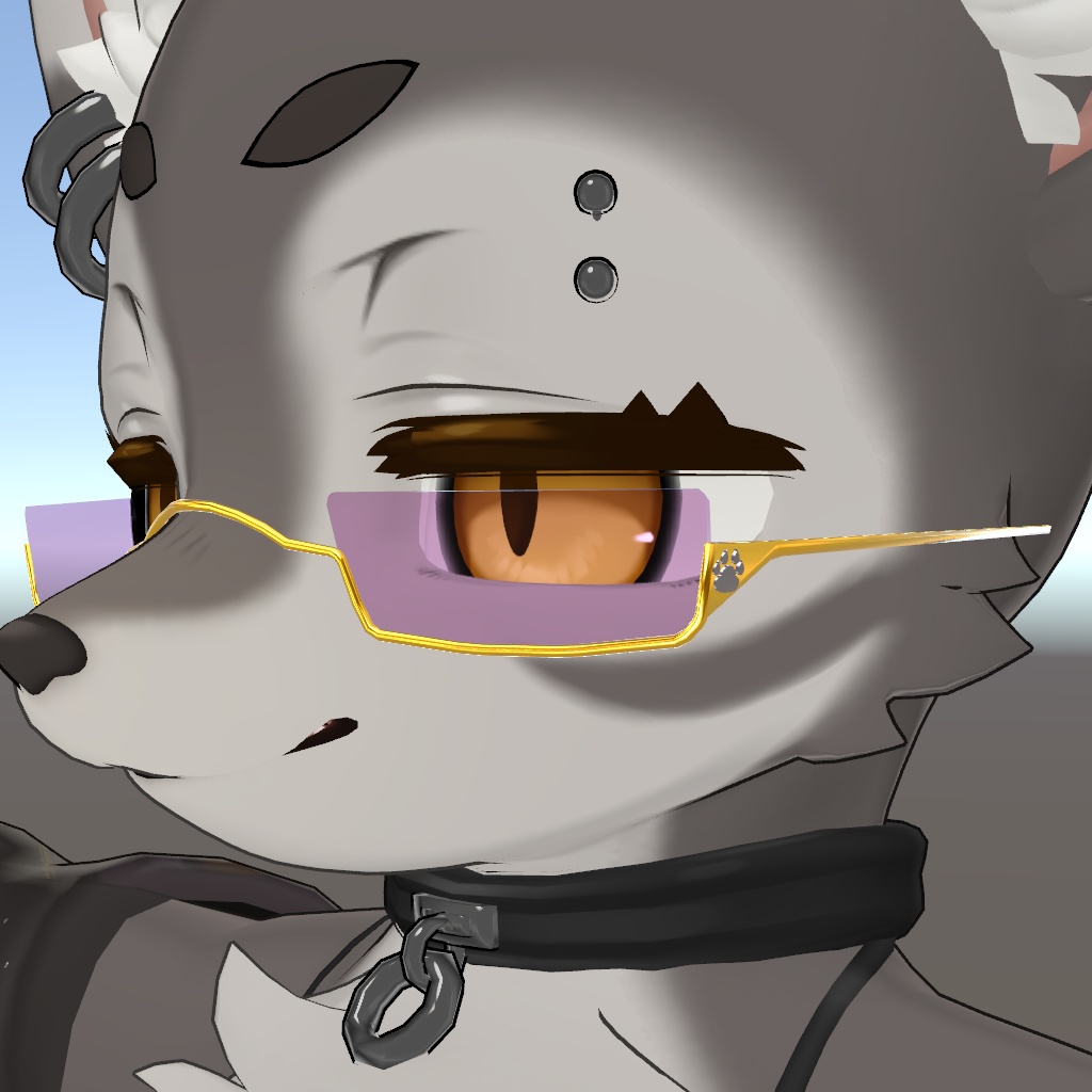 【Zil S対応】アンダーリムサングラス