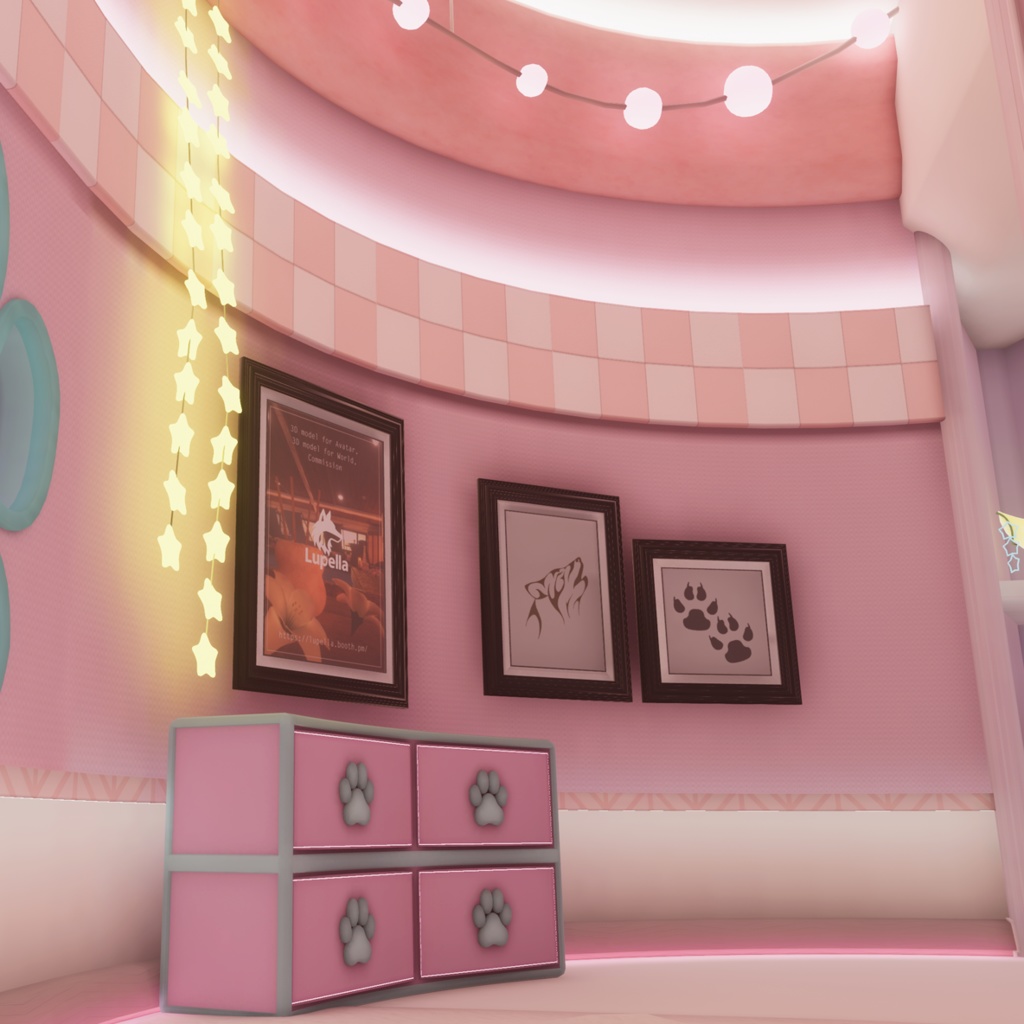 【VRChat想定ワールド】Wolf's Dream