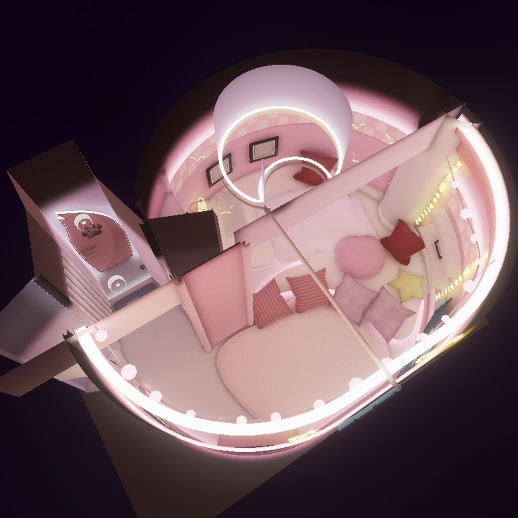 【VRChat想定ワールド】Wolf's Dream