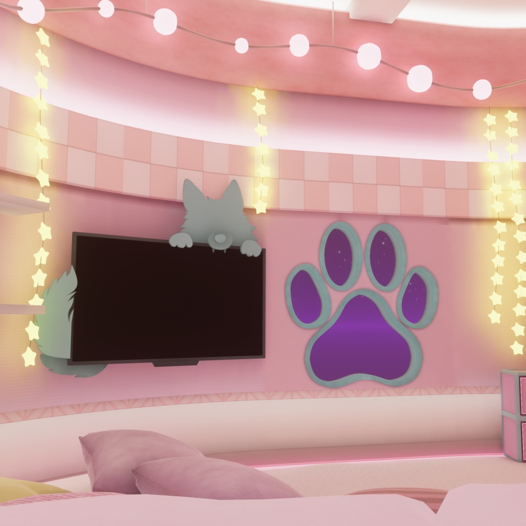 【VRChat想定ワールド】Wolf's Dream