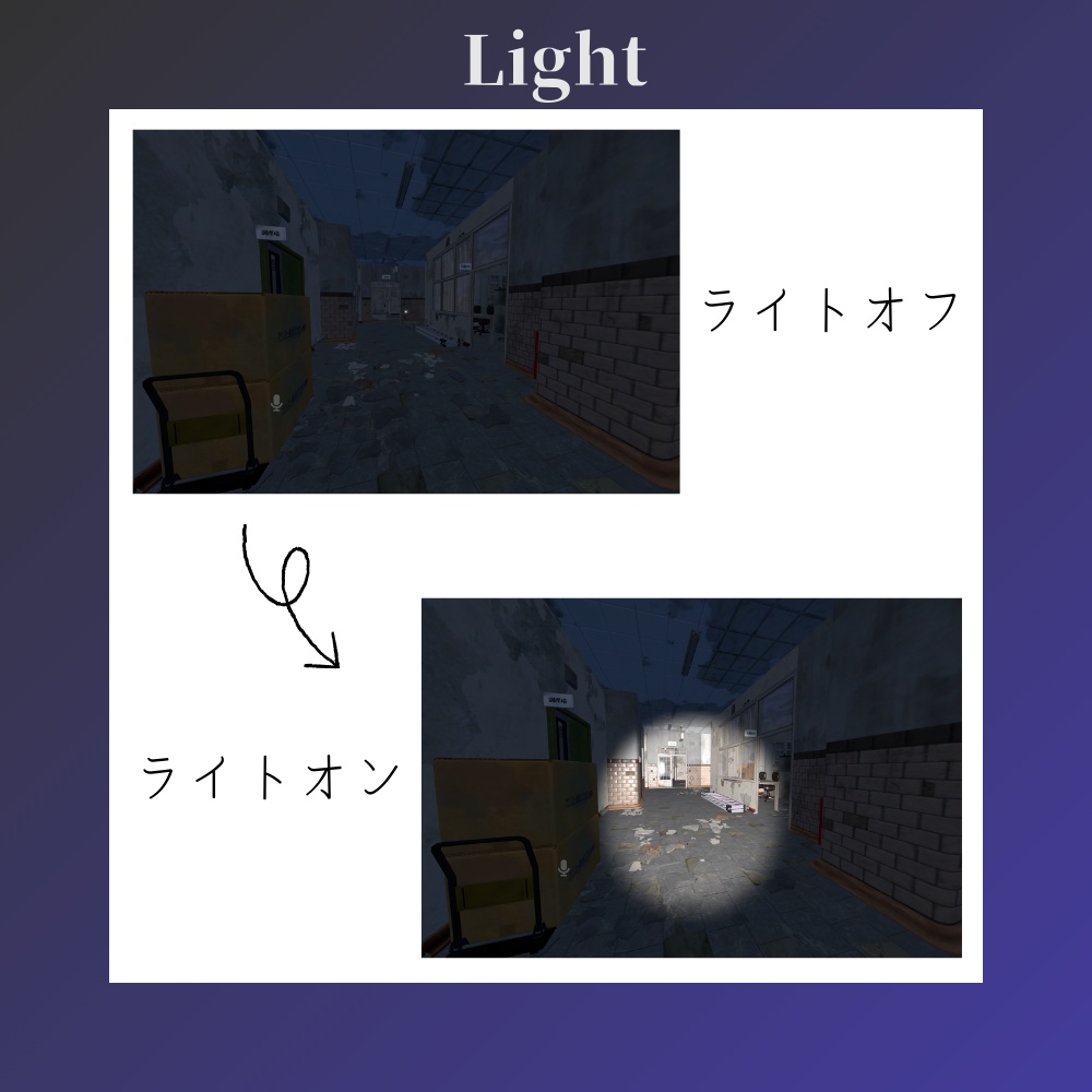 【どのアバターでもOK】ライトギミック付きトレジャーヘルメット Treasure Helmet【VRC想定】