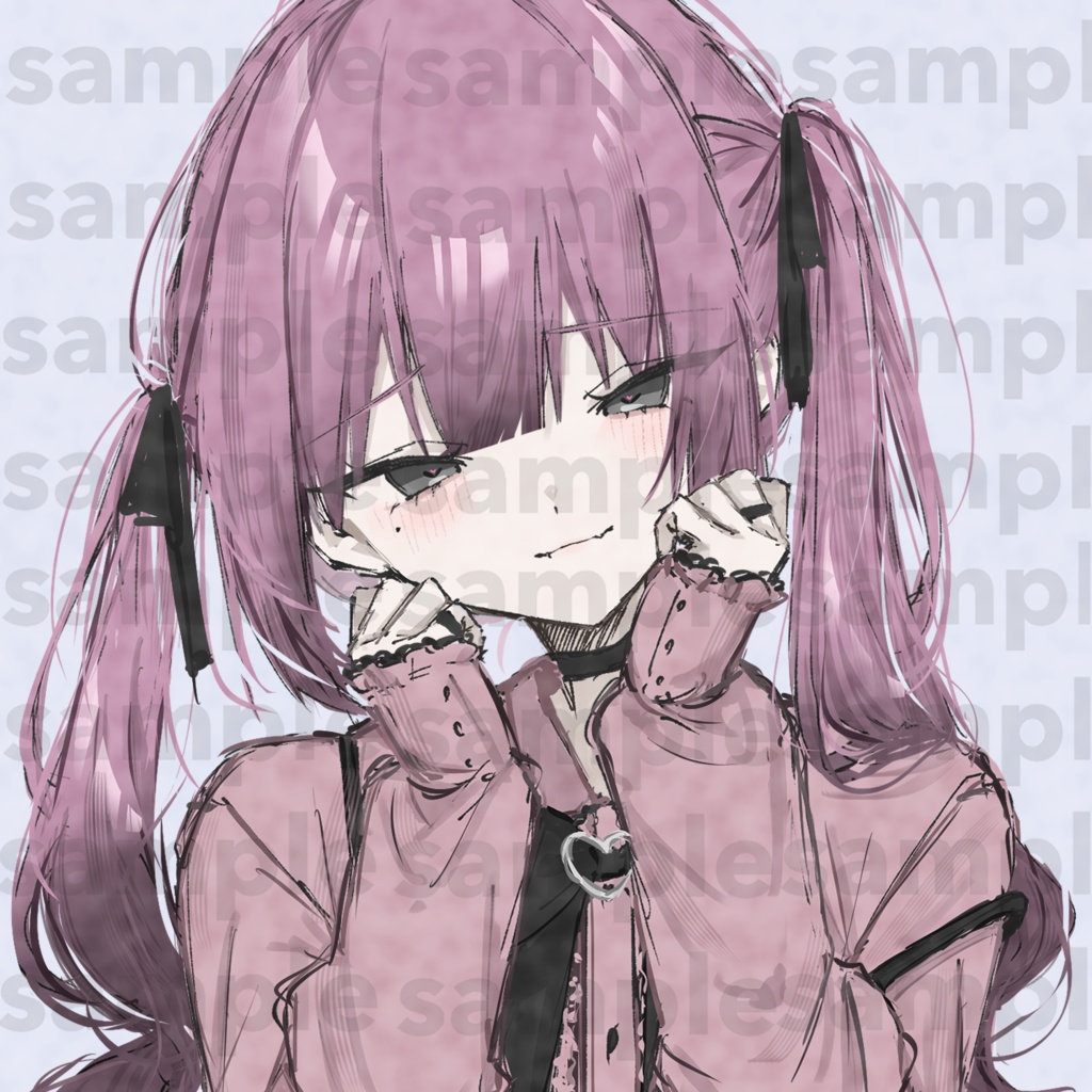 【限定１点‼️】猫目地雷ちゃん【SNS用アイコン】