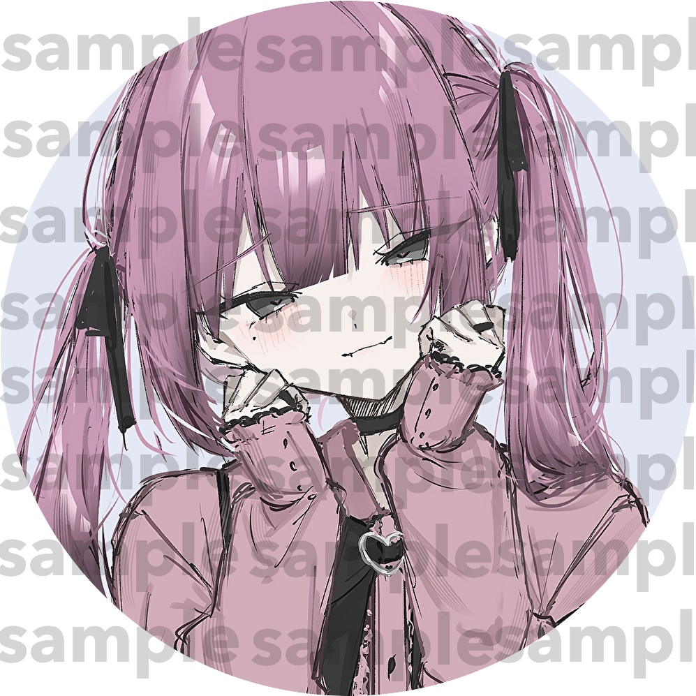 【限定1点‼️】猫目地雷ちゃん【SNS用アイコン】