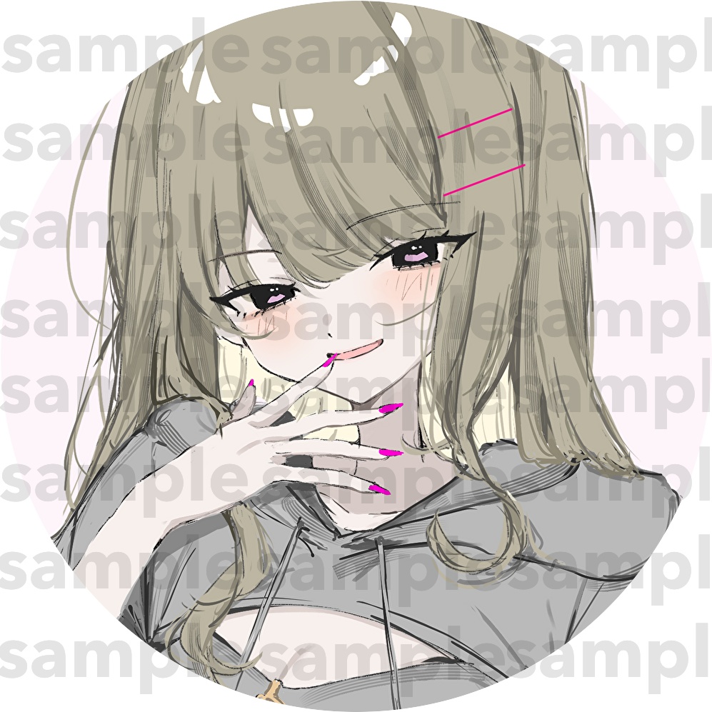 【2点セット】ギャルちゃん【SNS用アイコン】