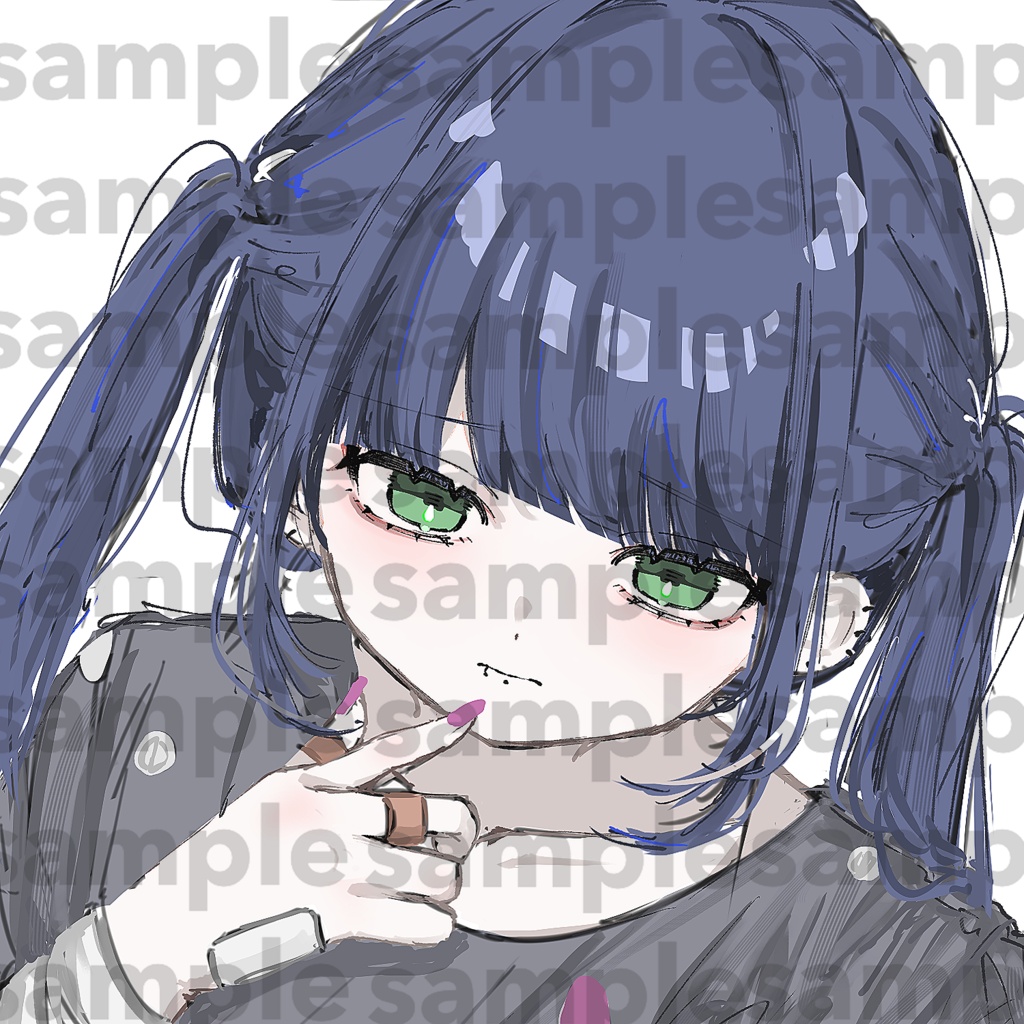 【1点限り‼️】涙目地雷ちゃん【SNS用アイコン】