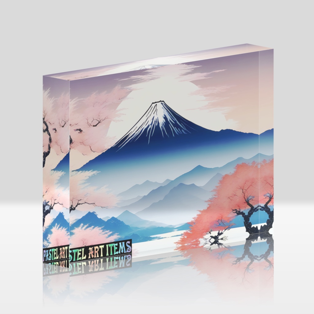 アクリルブロック 富士山 Vol.1