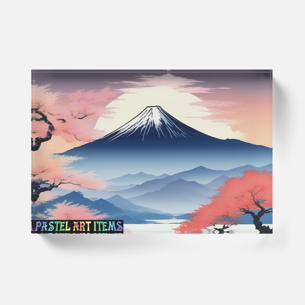 アクリルブロック 富士山 Vol.1