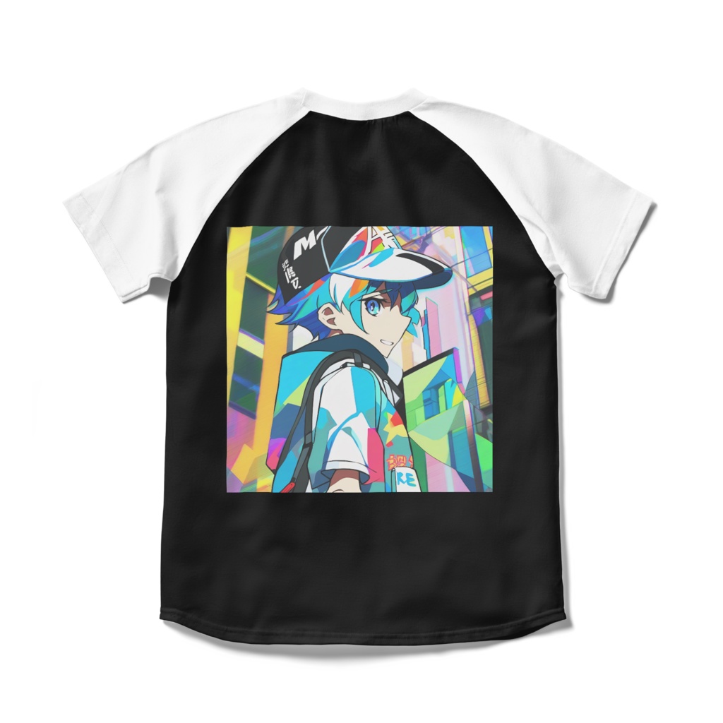 ラグランTシャツ オリジナルロゴ入り Vol.1