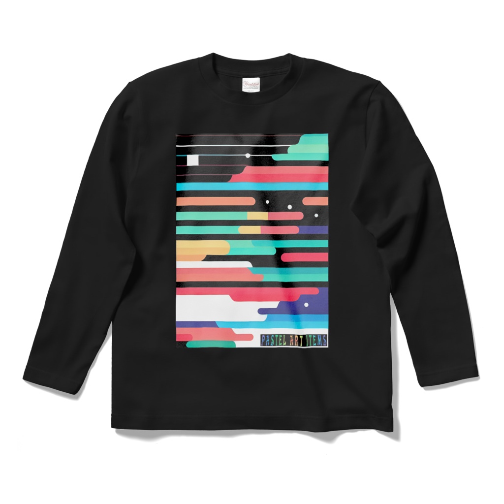 ロングスリーブTシャツ 黒 ブラック S~XL