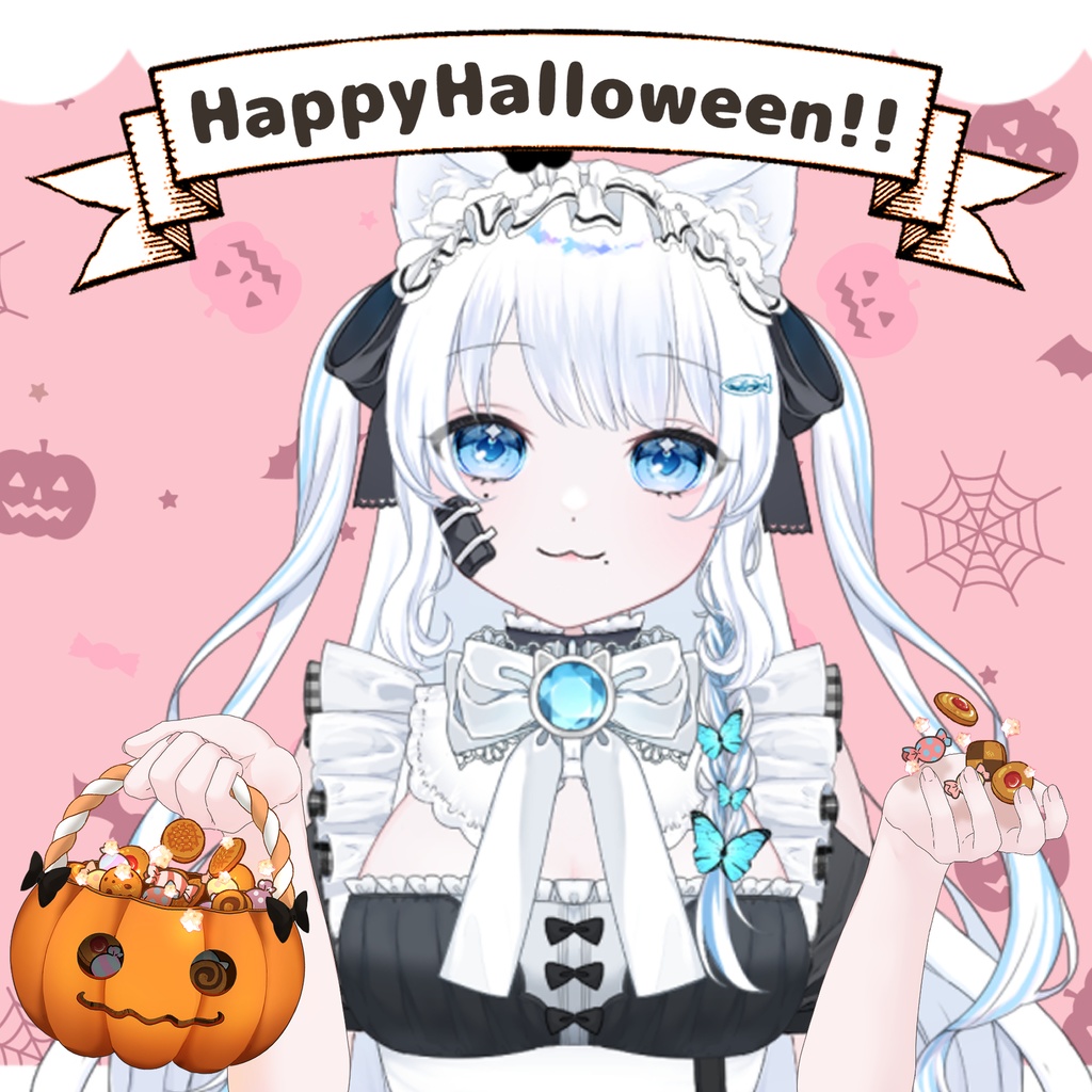 【Vtuber素材】HappyHalloween❕な素材