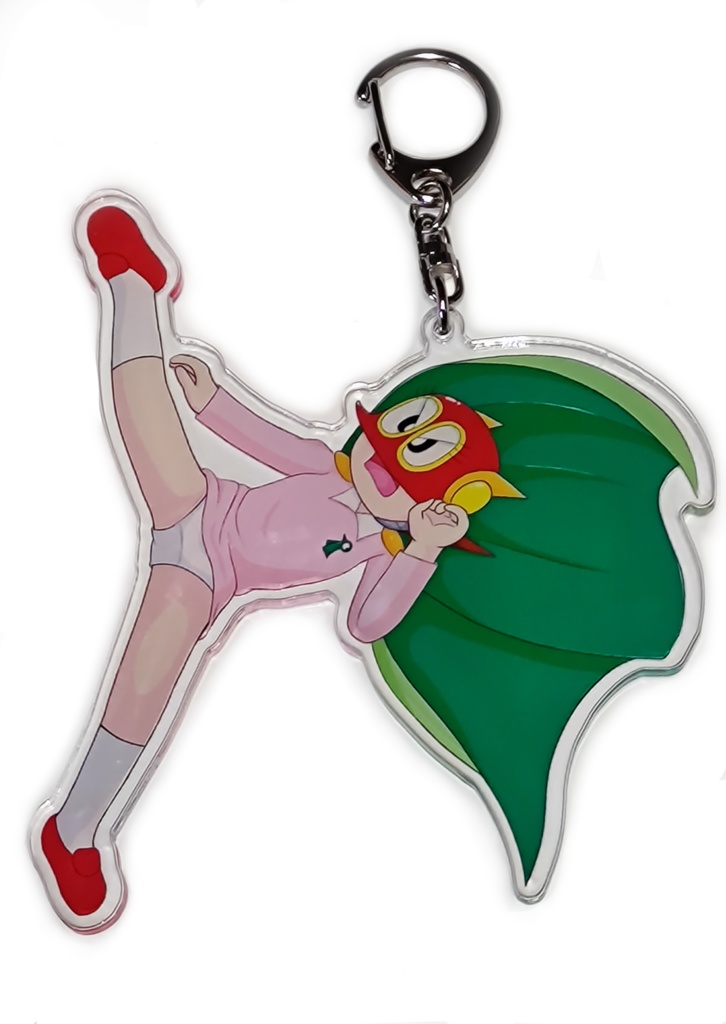 ハイキックパー子さん（アクリルキーホルダー）