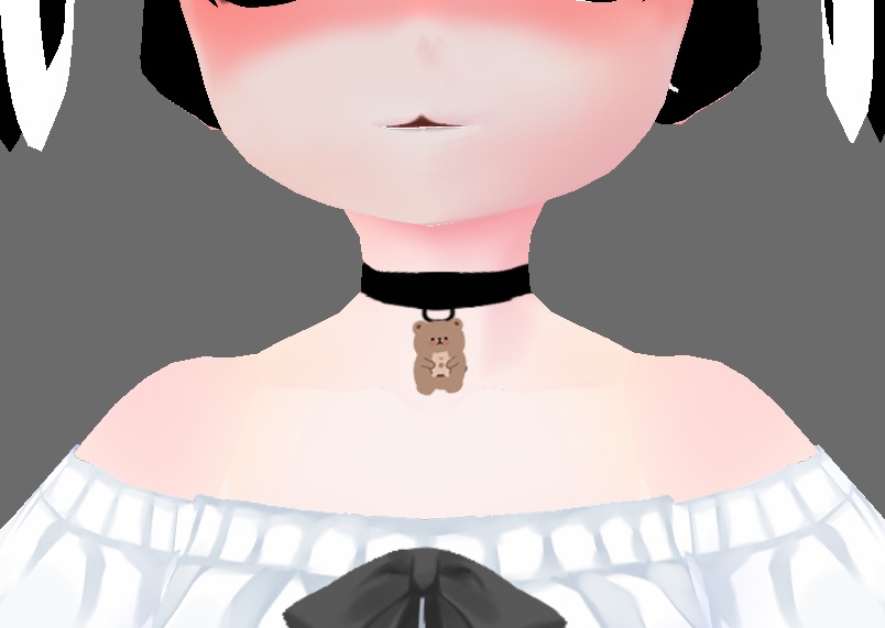 [Vroid] Collor Chorker Set
