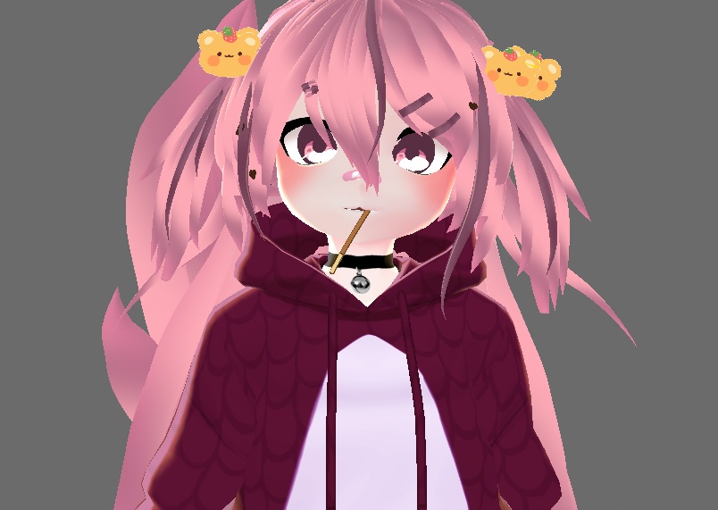 [Vroid] Hair Pocky