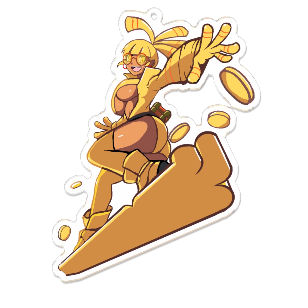 擬人化サーフゴーアクリルフィギュア