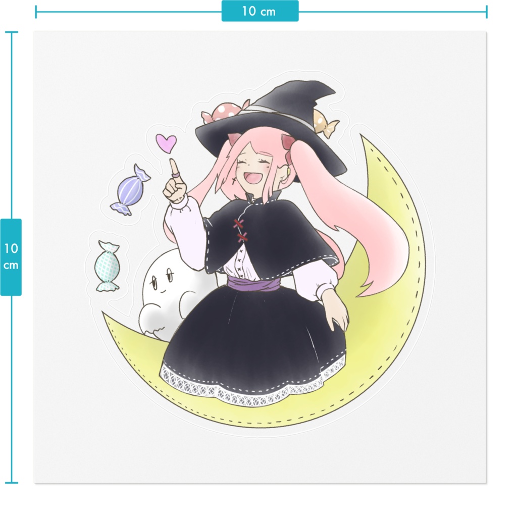 10月 ハロウィンステッカー