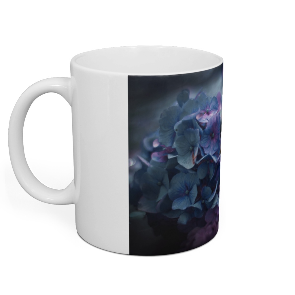 紫陽花マグカップ