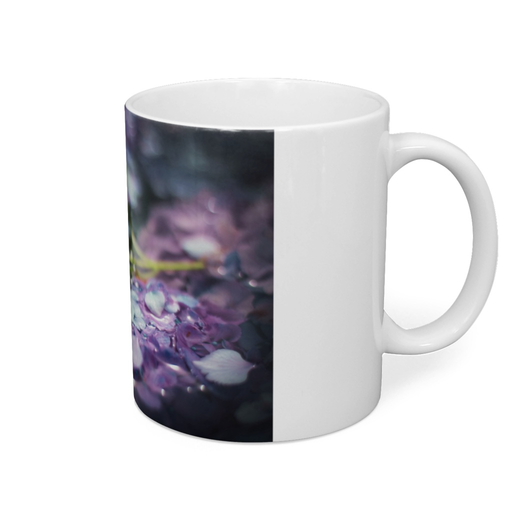 紫陽花マグカップ