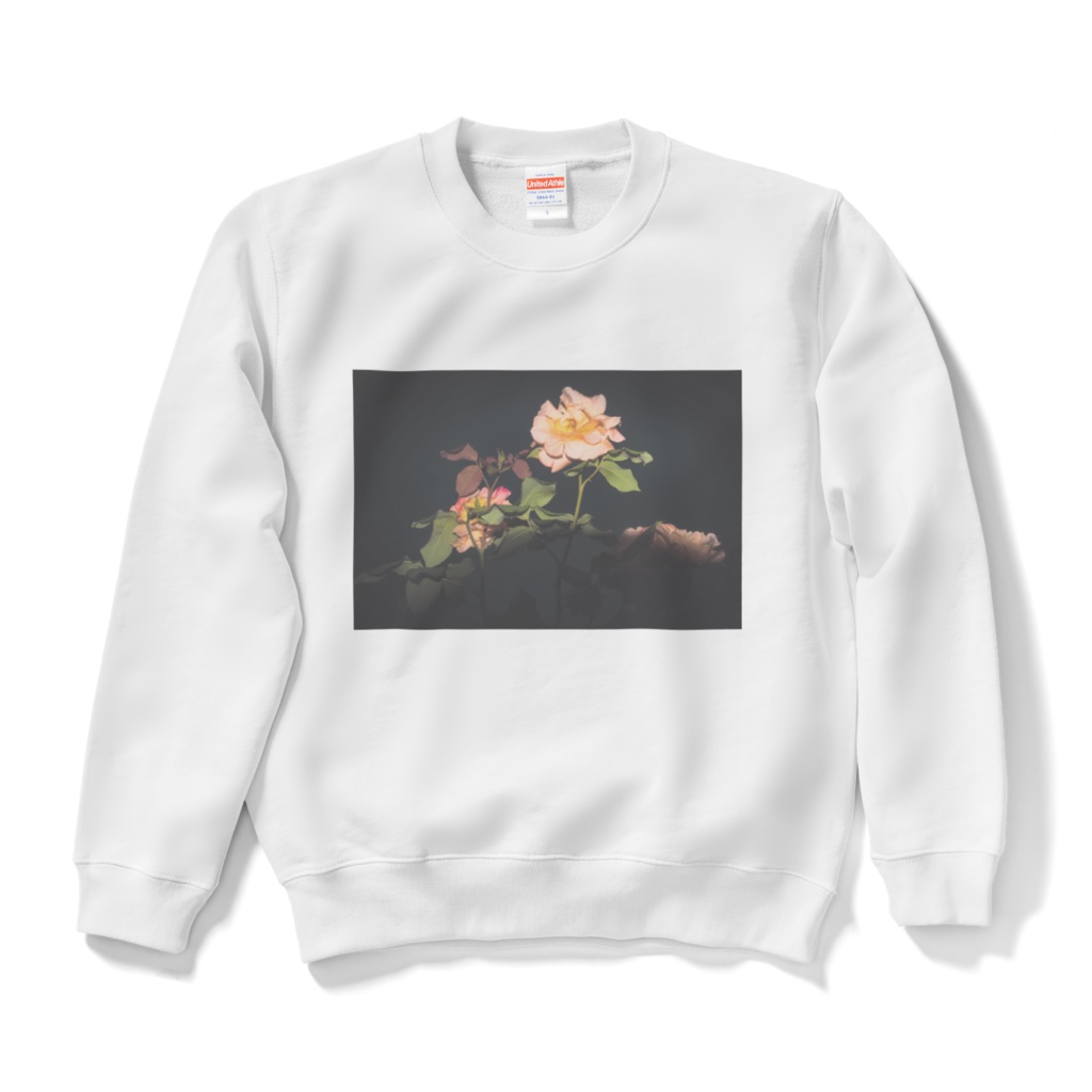 夜の薔薇スウェット