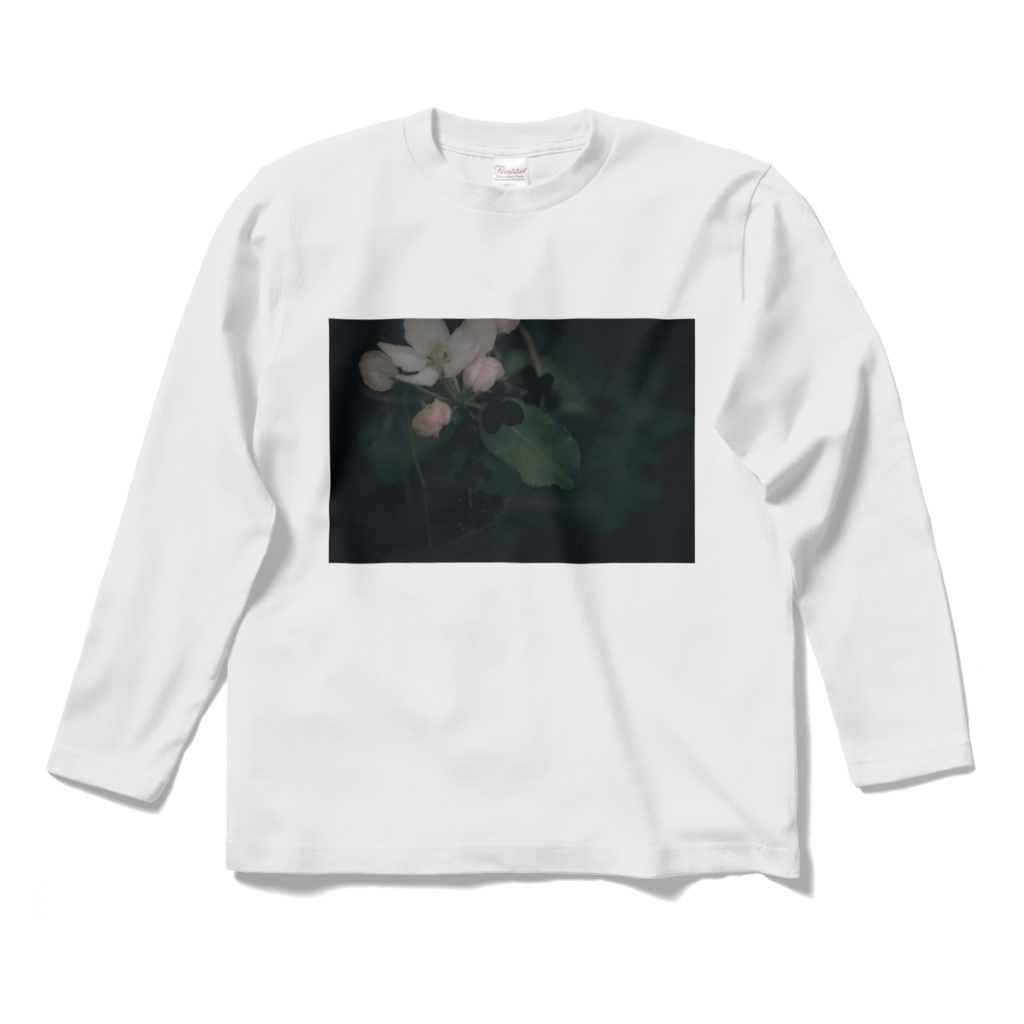 桃とあけびの花黒