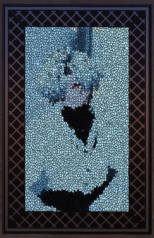 【無料】ステンドグラス風シェーダー(StainedGlassVeronoi)