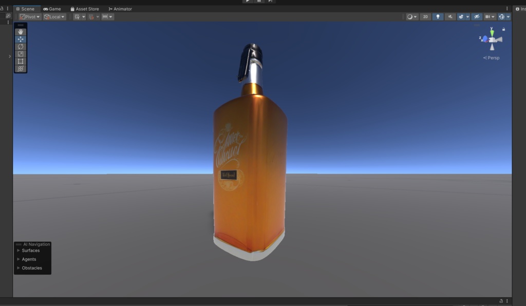 Drunken Vision Bottle ー 酔っ払い視界シェーダー