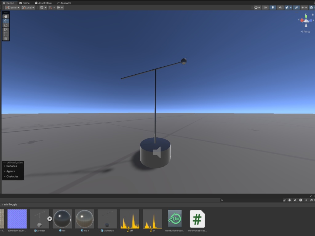 【無料】RARAのマイク【ワールドギミック】