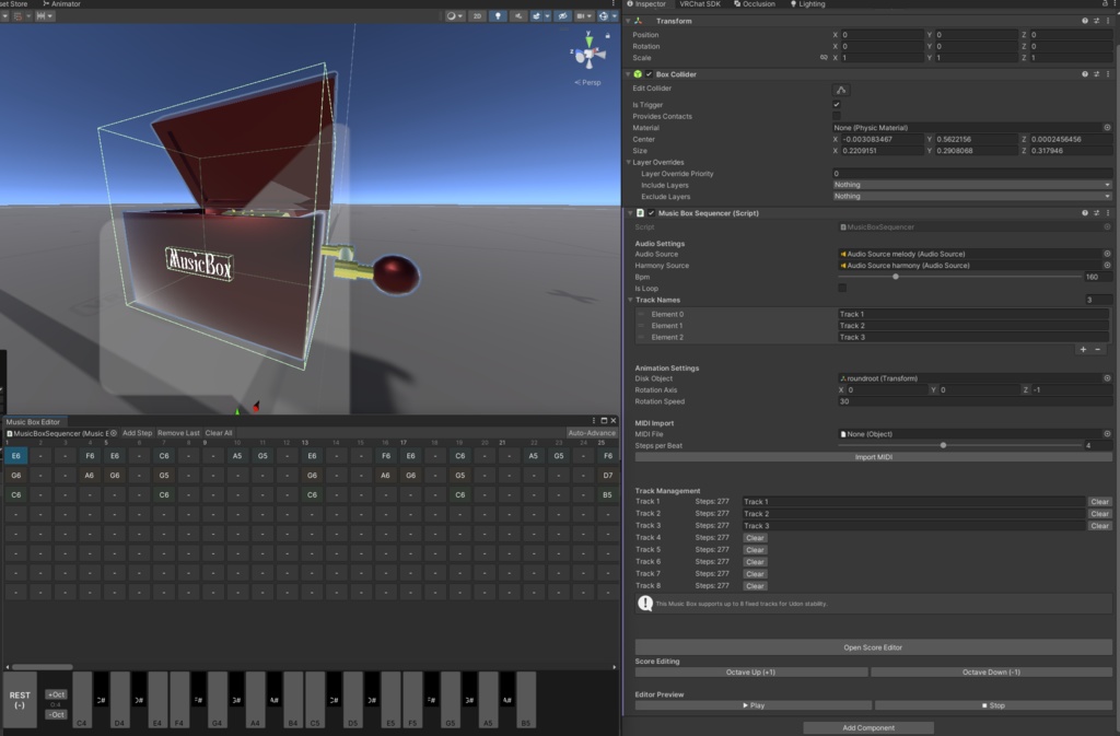 【ワールドギミック】Udon Music Box 【オルゴール】