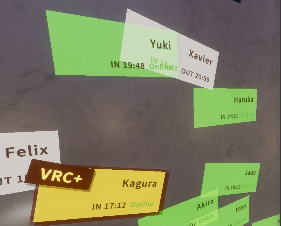 【無料】ベタベタ貼られていくJoinLog 【読みにくい】