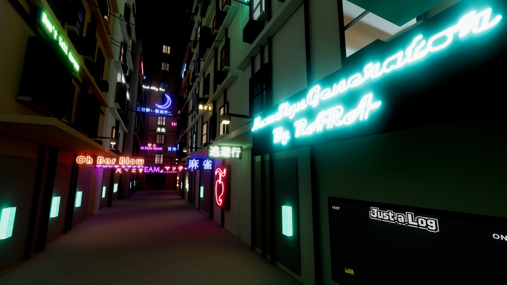 【6/24まで600円→300円】Neon Sign Generator | 文字から作るネオン看板ジェネレーター for Unity / VRChat
