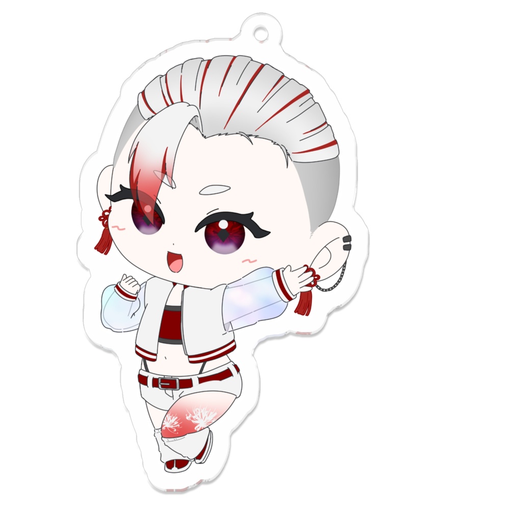 新デザインミニキャラアクリルキーホルダー