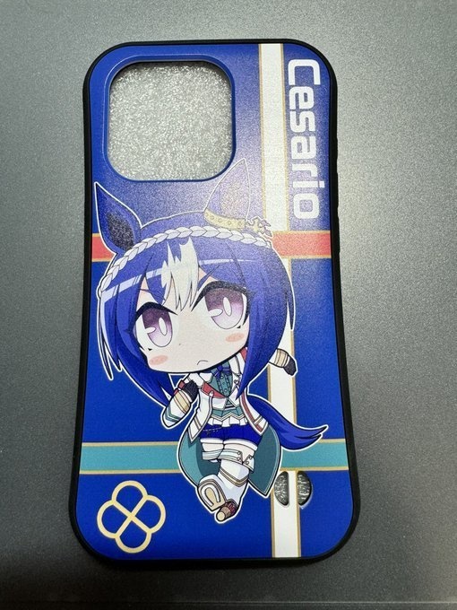 シーザリオ　グリップスマホケース(iPhone15PRO)