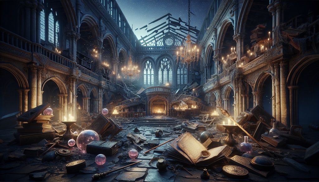 TRPGで使えそうなファンタジー背景39枚