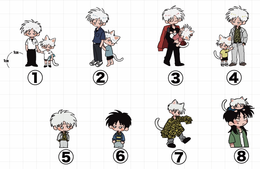 アクリルキーホルダー②