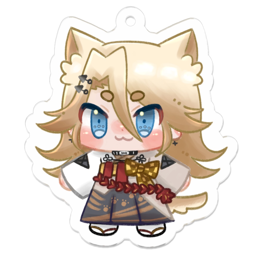 【3周年記念】アクリルキーホルダー 表情差分(全2パターン)【叶夢よいち】