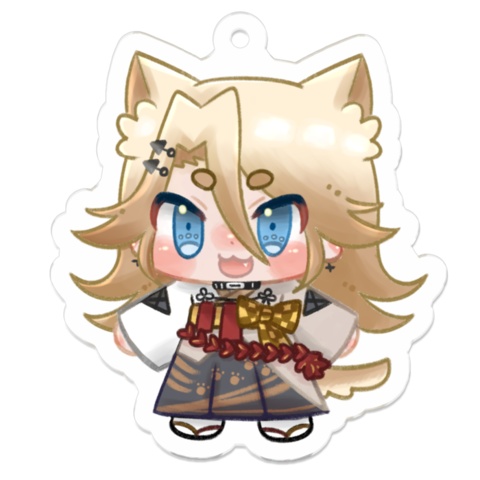 【3周年記念】アクリルキーホルダー 表情差分(全2パターン)【叶夢よいち】