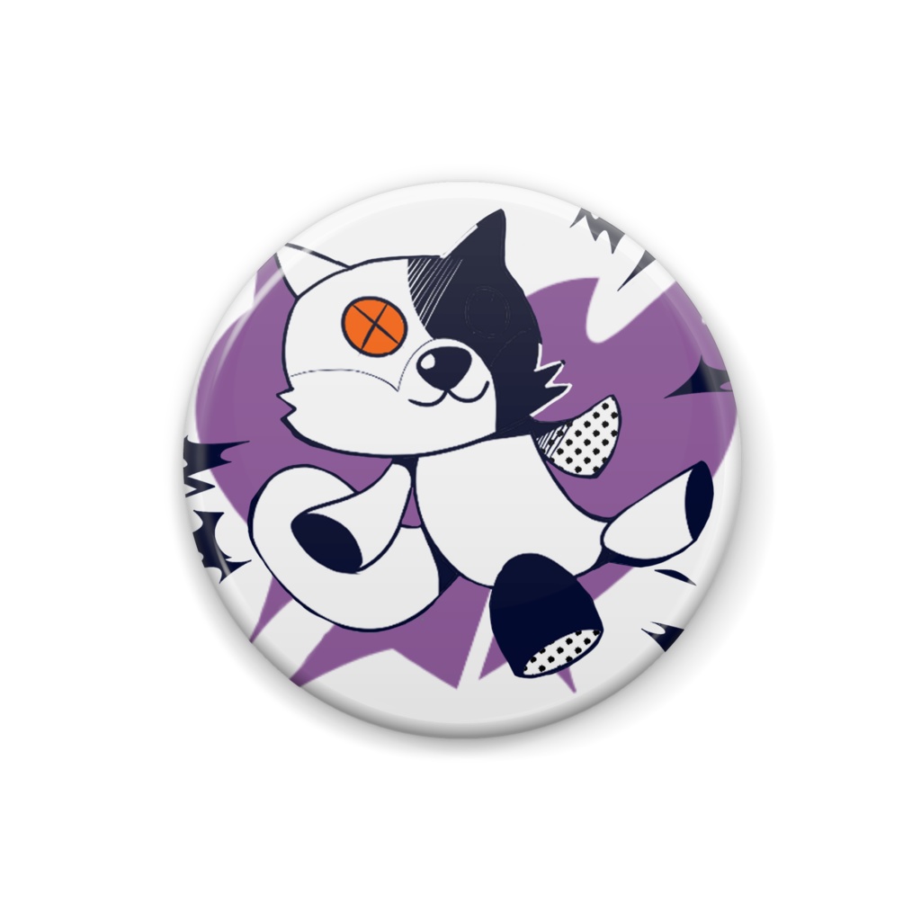 【3周年記念】缶バッジ (メンタルチェンソー特別版)【叶夢よいち】