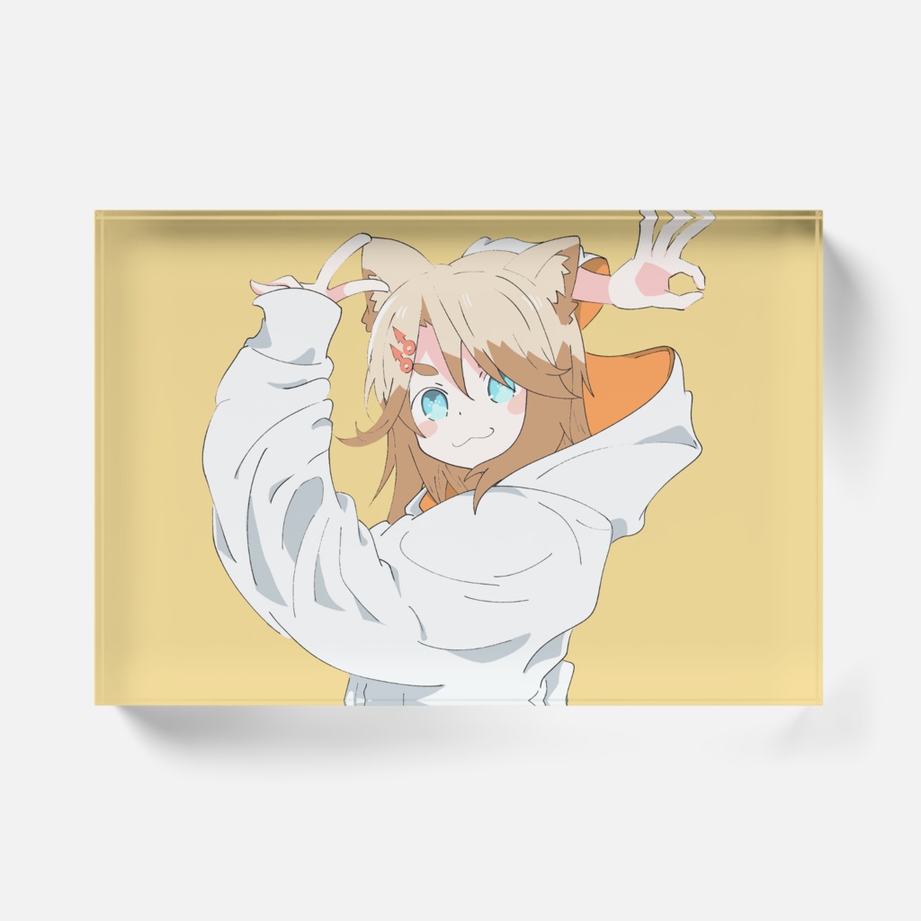 【3周年記念】アクリルブロック (グッバイ宣言 特別版)【叶夢よいち】