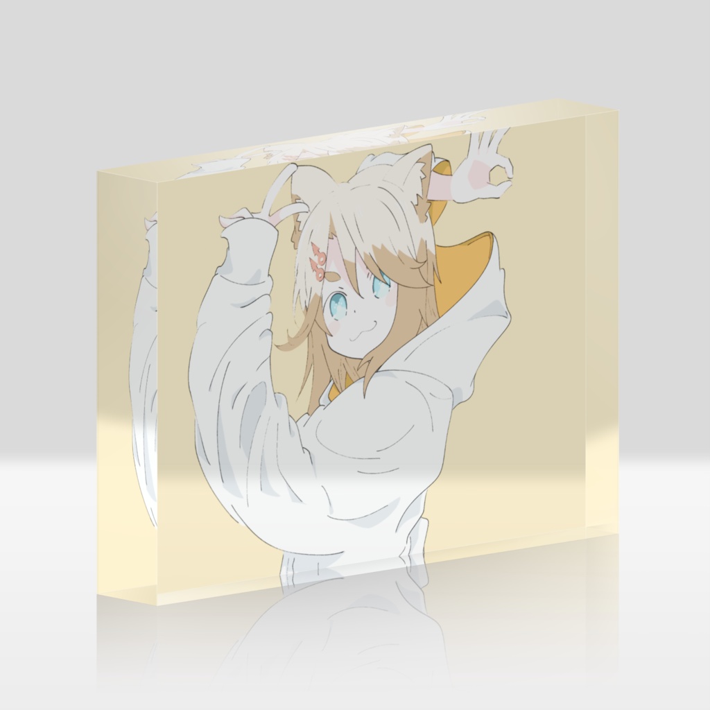 【3周年記念】アクリルブロック (グッバイ宣言 特別版)【叶夢よいち】