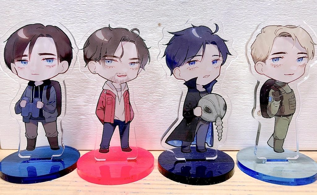 アクリルスタンド4種
