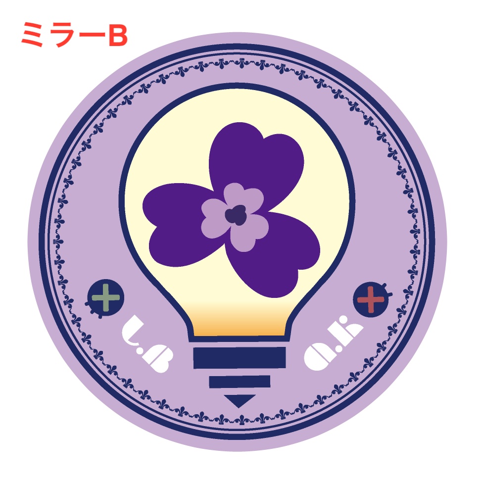 囚墓モチーフ 缶ミラー